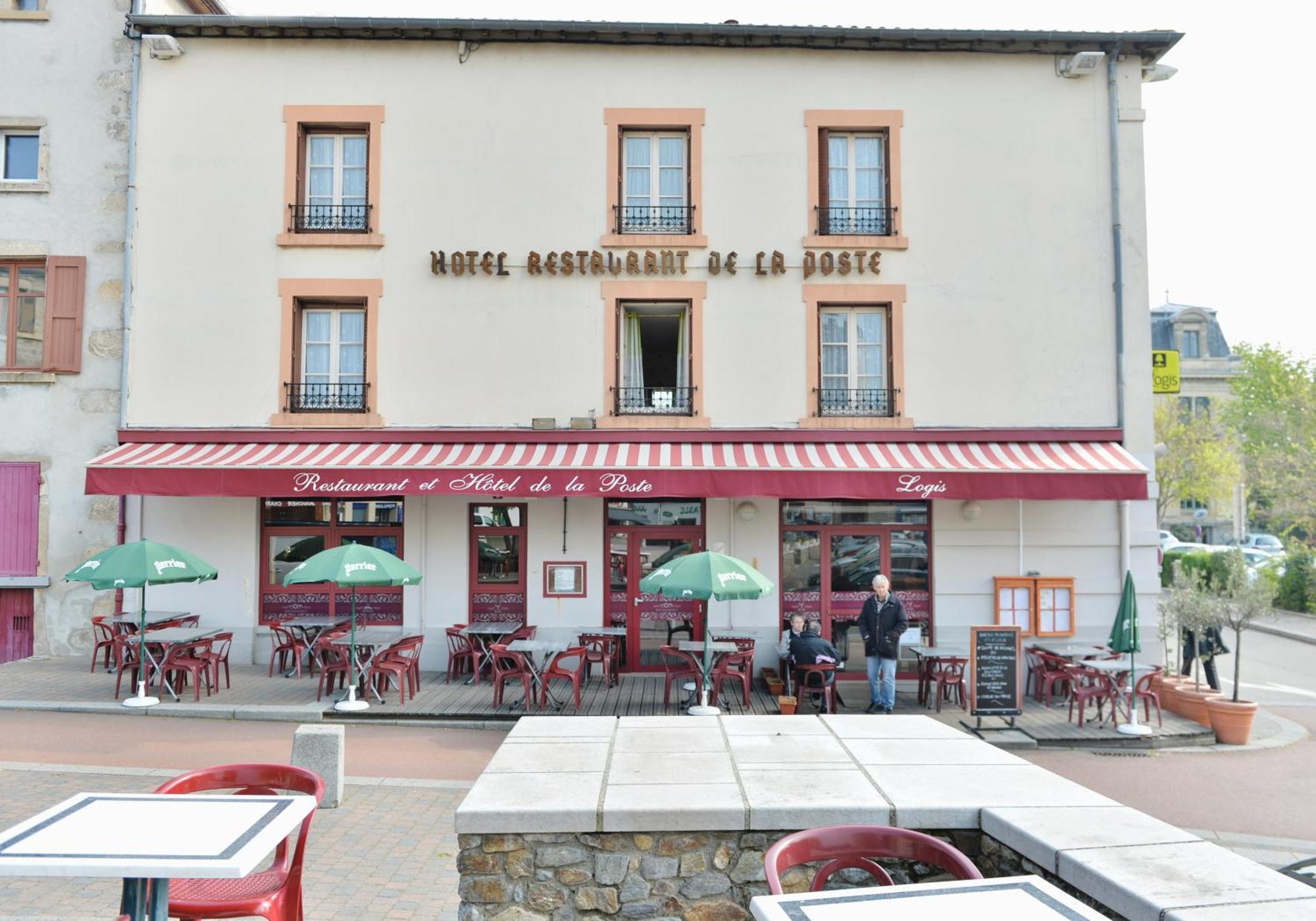 Logis Hotel De La Poste Mornant Экстерьер фото